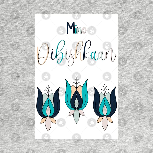 Ojibwe Happy Birthday Card by Niibidoon